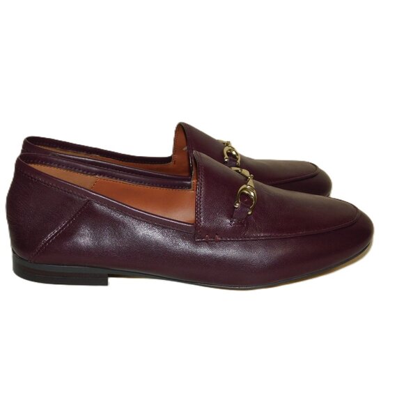 Coach Haley Slip On Leather Loafers Size 5.5 NEW - Picture 4 of 12